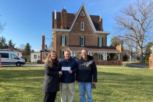 The Lawrence E. and Etta Lea Pope Foundation provide funding of the Community Room is part of a 1.5 million dollar fundraising effort that includes the construction of a 5,600 square foot Visitors Center at Körner’s Folly,