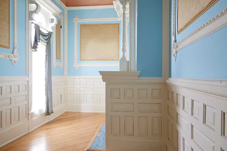 Blue Room after restoration
