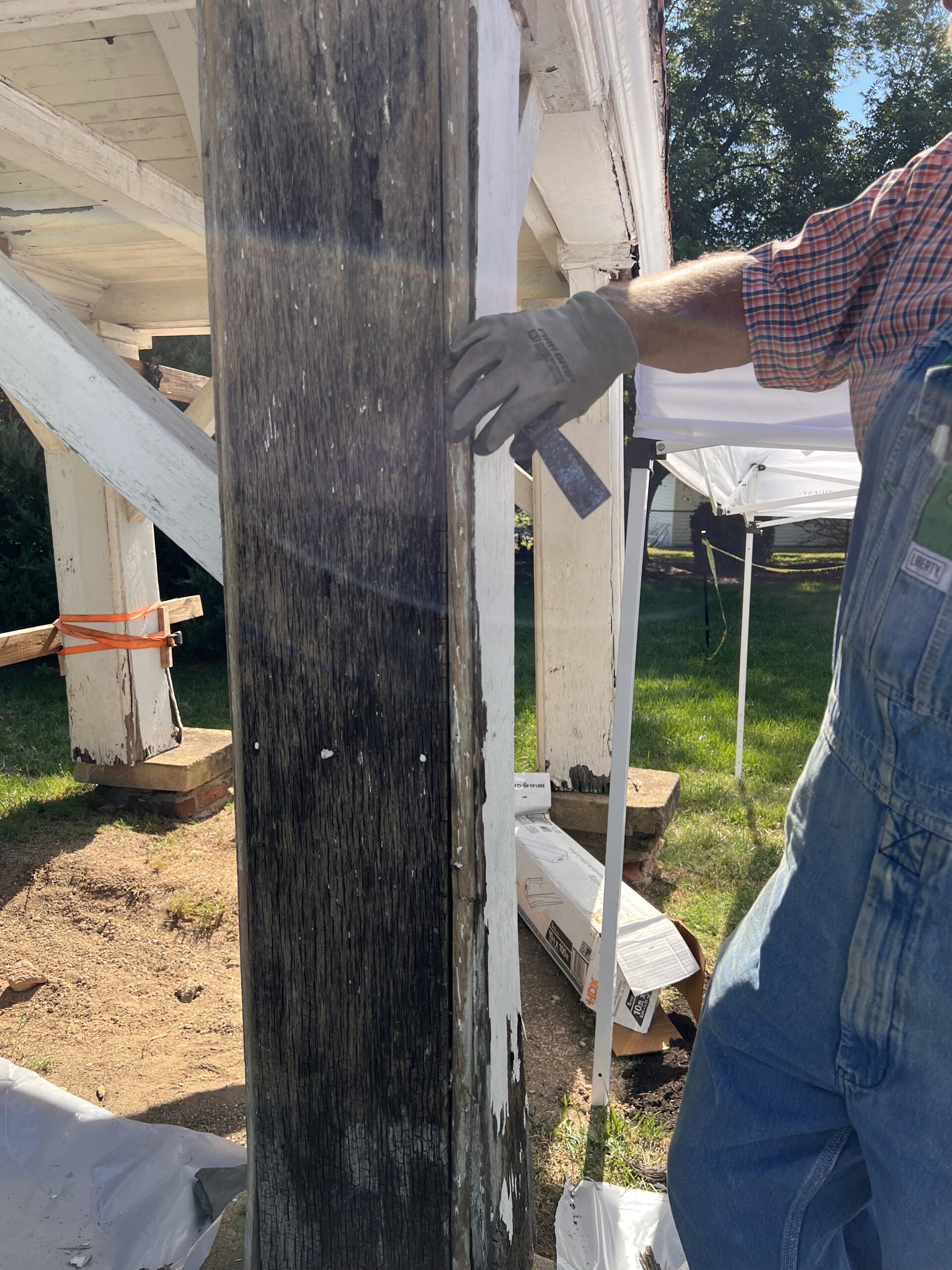 Pergola Progress: The Heat is On